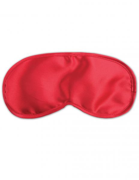 Fetish Fantasy Red Satin Love Mask O/S