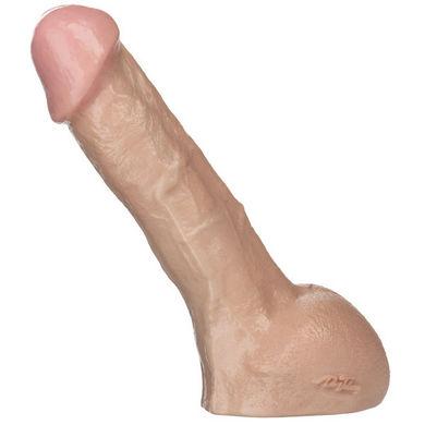 Vac-U-Lock 7in Realistic Perfect Erect Cock - Beige