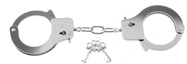 Fetish Fantasy Designer Metal Handcuffs - Silver