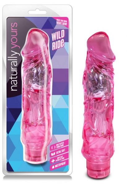 Wild Ride Waterproof Vibrator - Pink