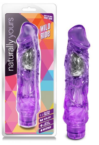 Wild Ride Waterproof Vibrator - Purple