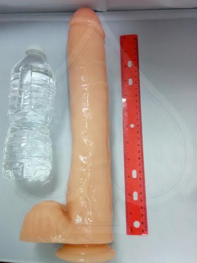 Bruno Dildo 14in - Beige