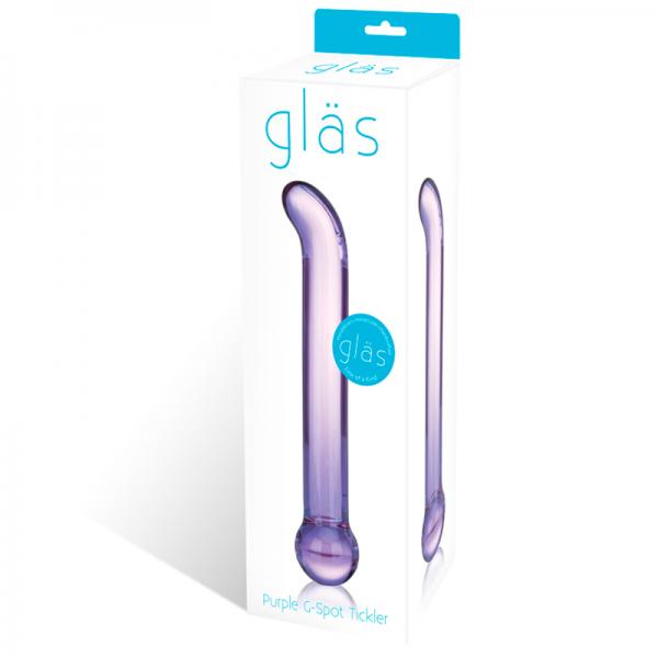 Glas G Spot Tickler Wand - Purple