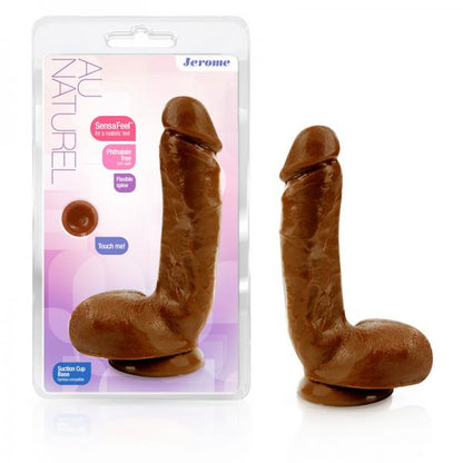 Jerome Dual Density Realistic Brown Dildo