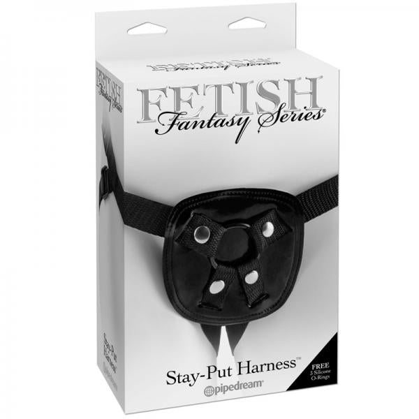 Fetish Fantasy Stay Put Harness Black O/S