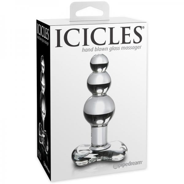 Icicles No 47 Beaded Glass Anal Plug