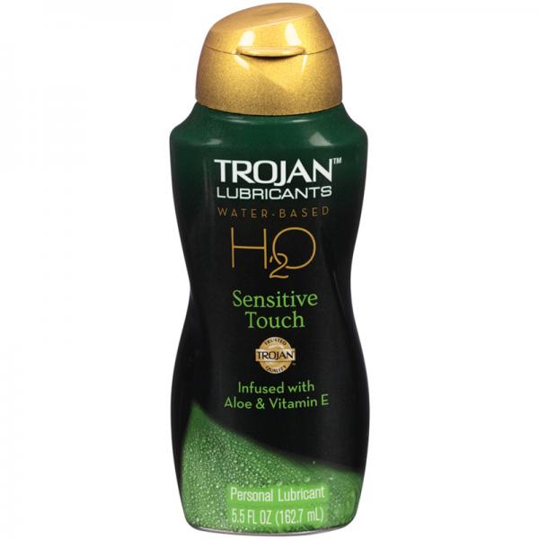 Trojan Lubricants H2o Sensitive Touch  5.5oz.