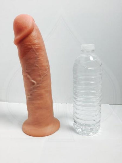 King Cock 10in Dildo - Beige