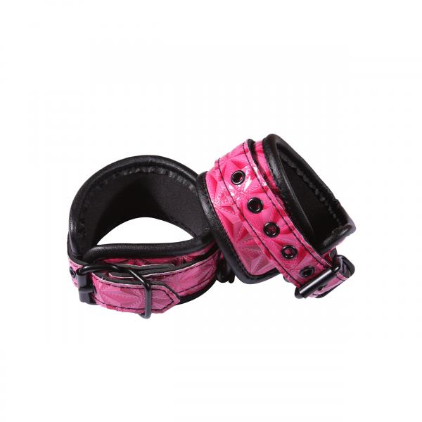 Sinful Wrist Cuffs Pink