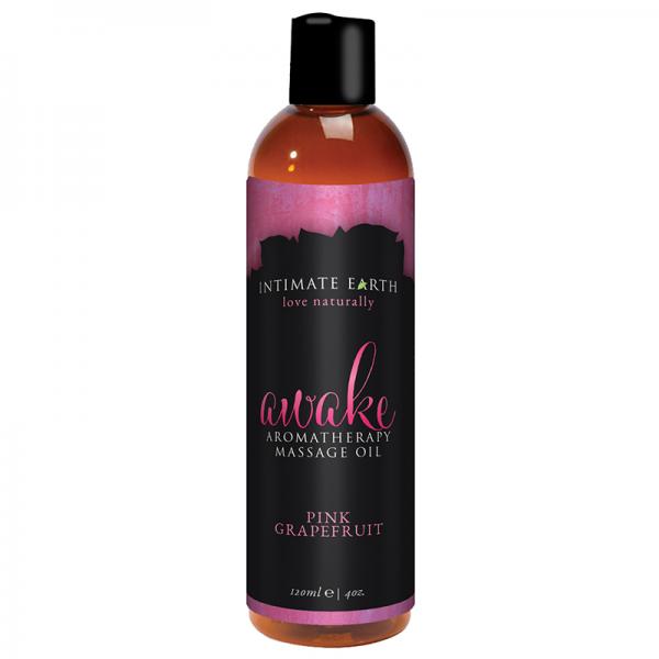 Intimate Earth Awake Massage Oil 4oz