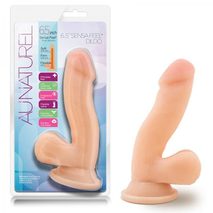 Au Naturel 6.5 inches Sensa Feel Dildo Beige