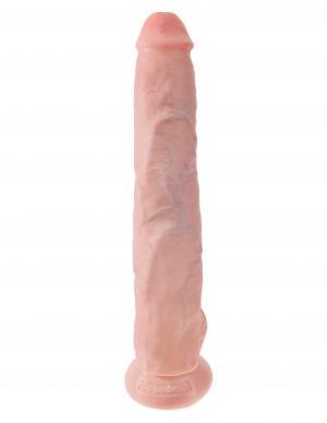 King Cock 14in Cock - Beige