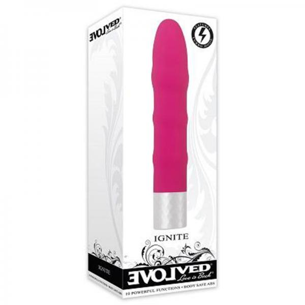 The Ignite Turbo Boost Plastic Vibrator Pink