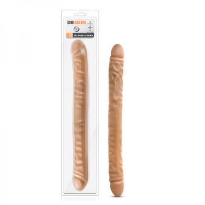 Dr Skin 18 inches Double Dildo Mocha Tan