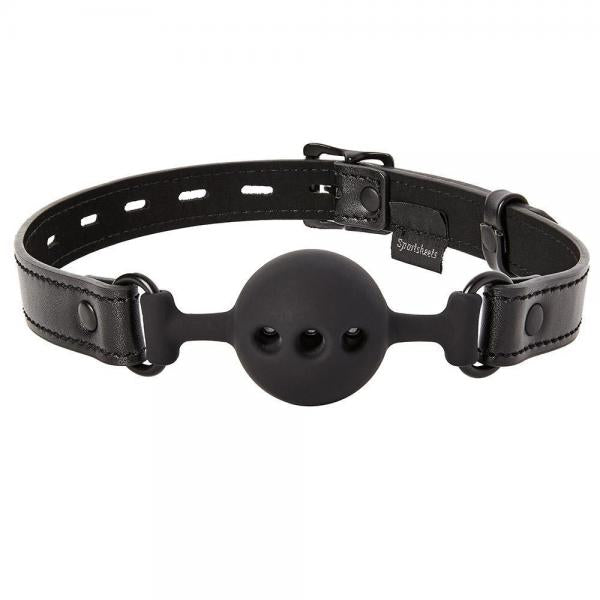 Sportsheets Saffron Breathable Ball Gag Black O/S