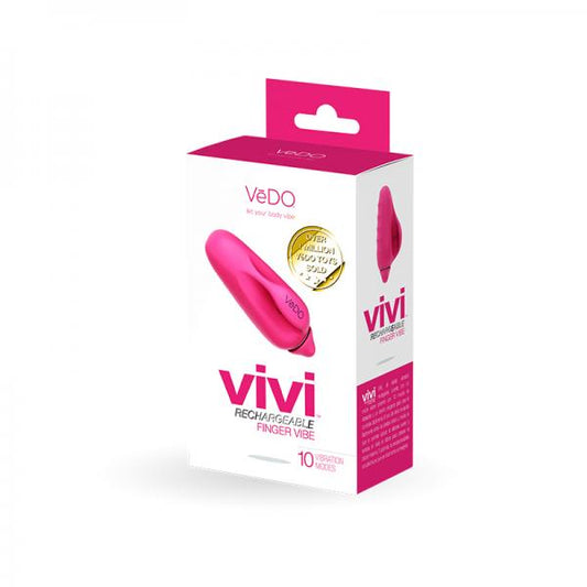 Vivi Rechargeable Finger Vibe Foxy Pink