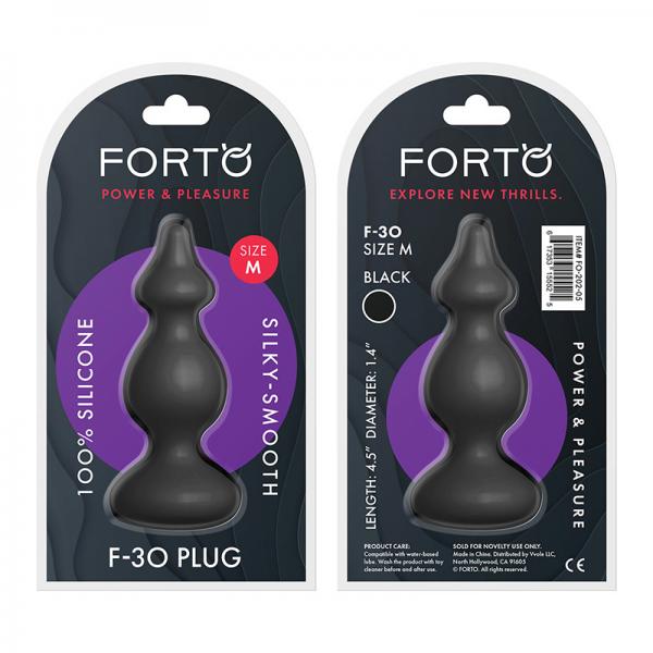 Forto F-30: Pointer Med Black