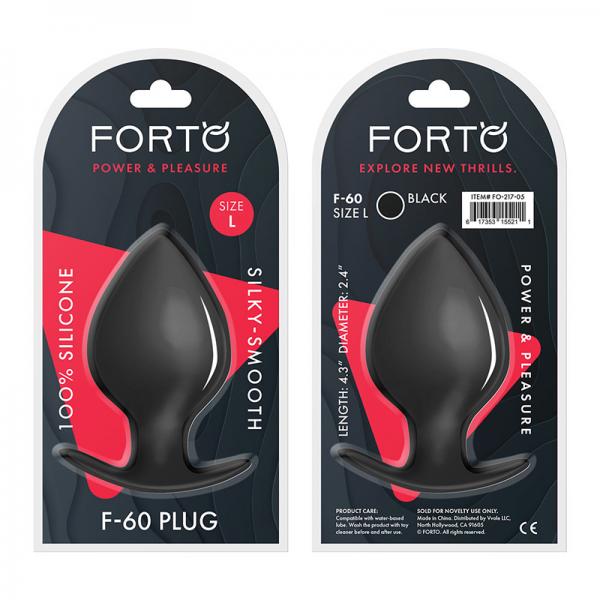 Forto F-60: Spade Lg Black